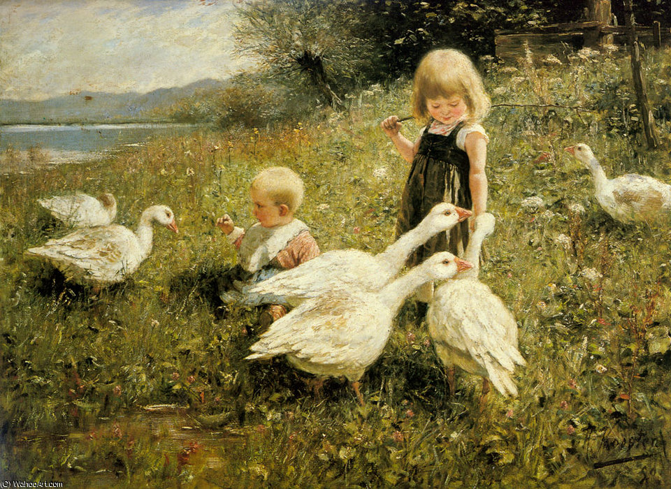Gansefutterung — Alexander Max Koeste