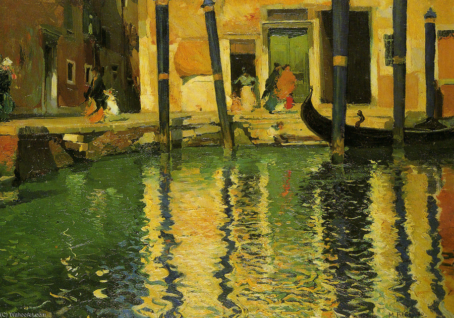 Paisaje De Venecia — Мануэль Бенедито Вивес