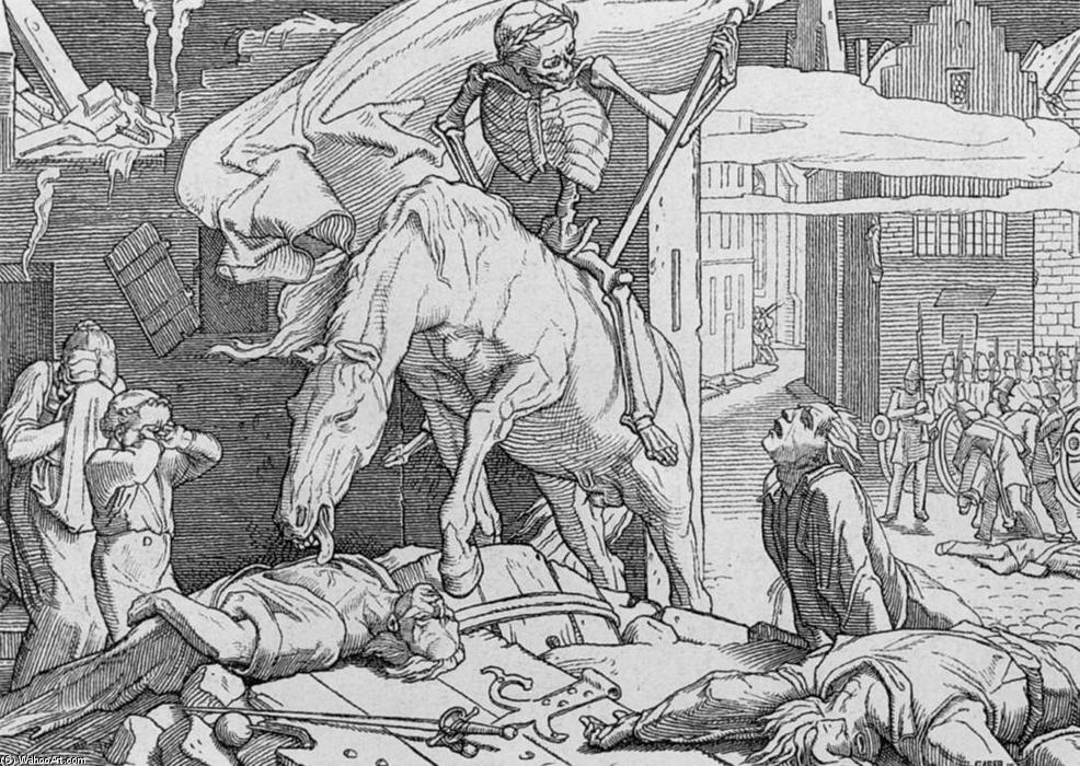 Death On The Barricades — Alfred Rethel