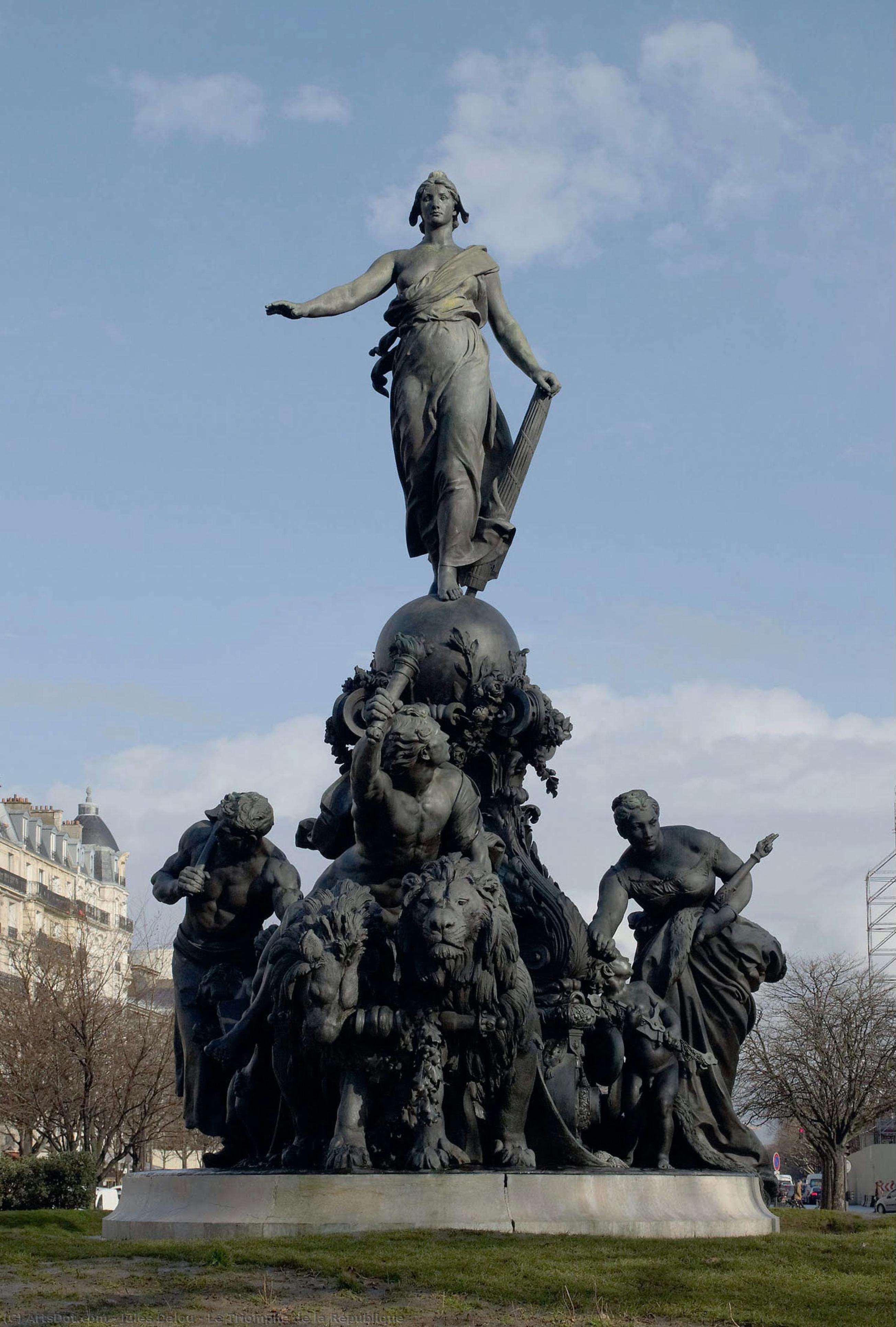 Le Triomphe De La République — Aimé-jules Dalou