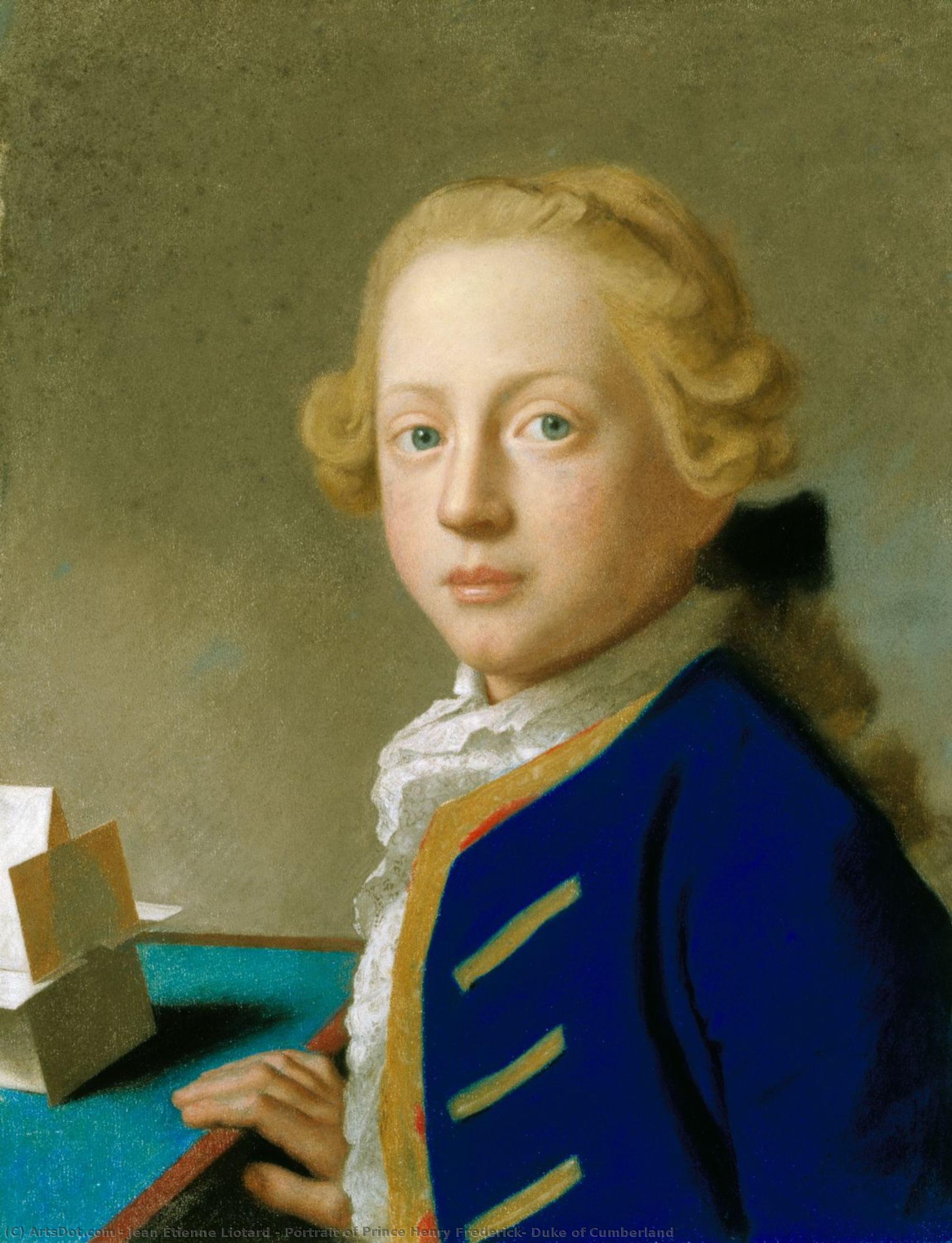 Portrait Of Prince Henry Frederick, Duke Of Cumberland — Jean-étienne Liotard