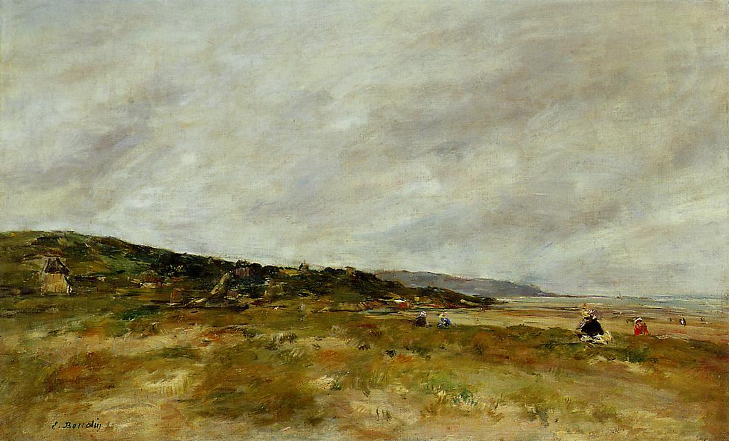 Deauville, The Dunes — Eugène Louis Boudin