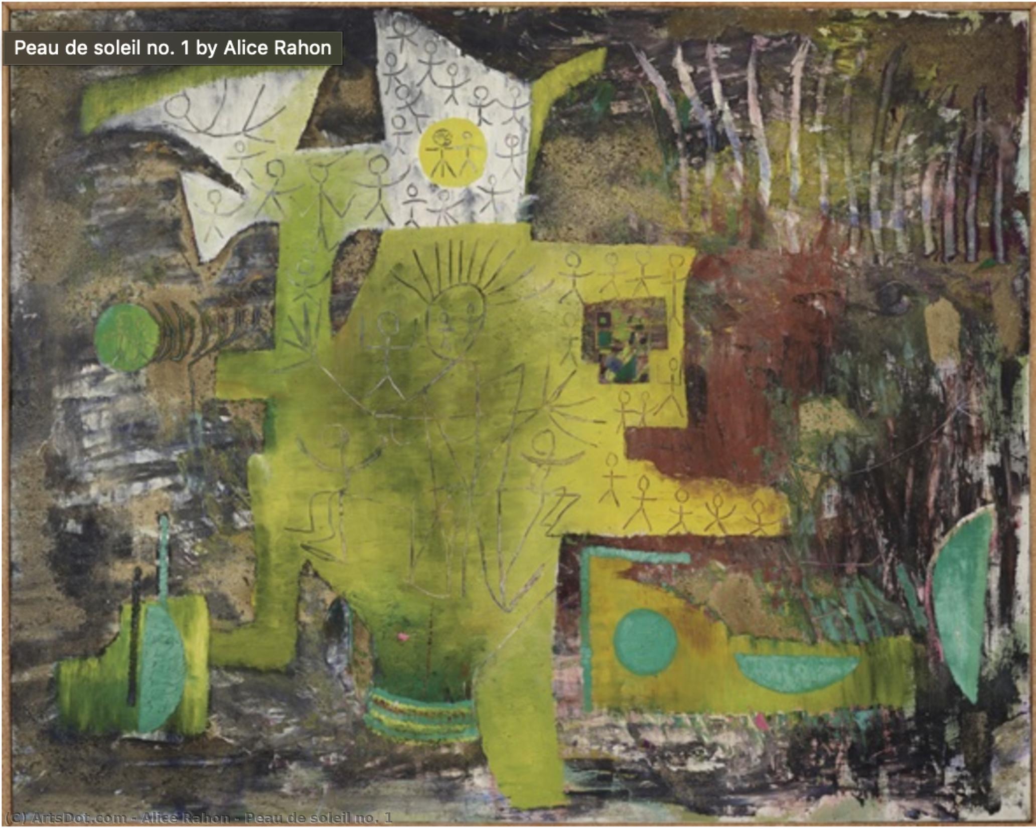 Peau De Soleil No. 1 — Alice Rahon