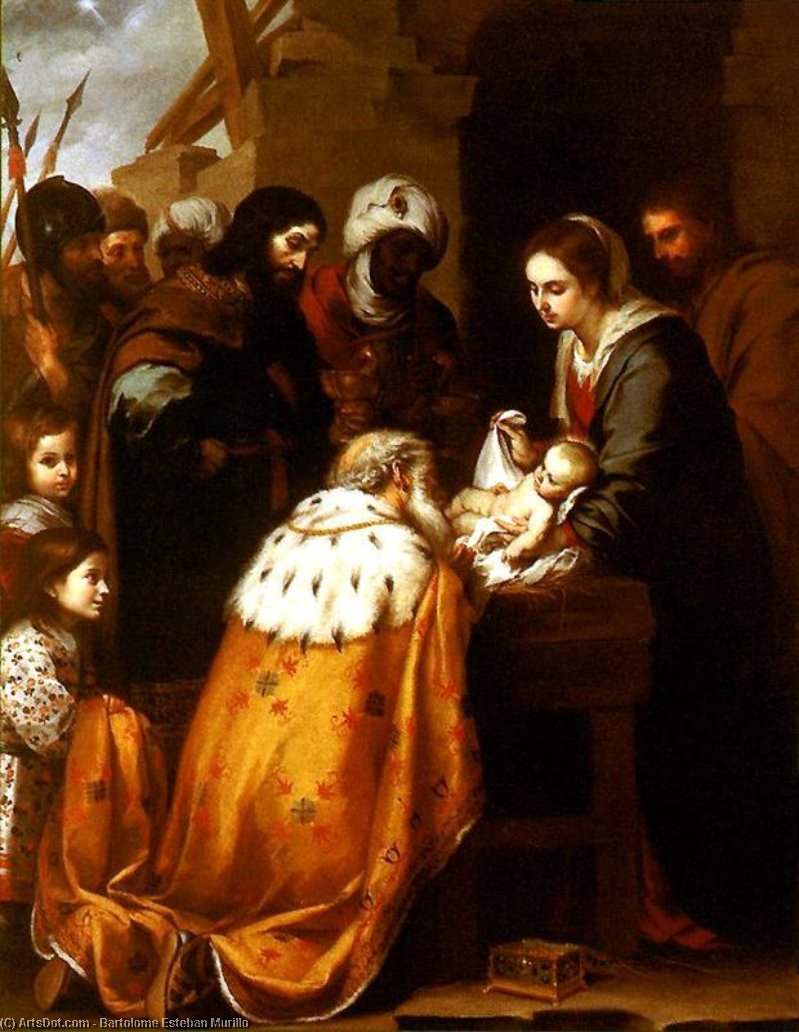 Adoration Of The Magi — Bartolomé Esteban Murillo