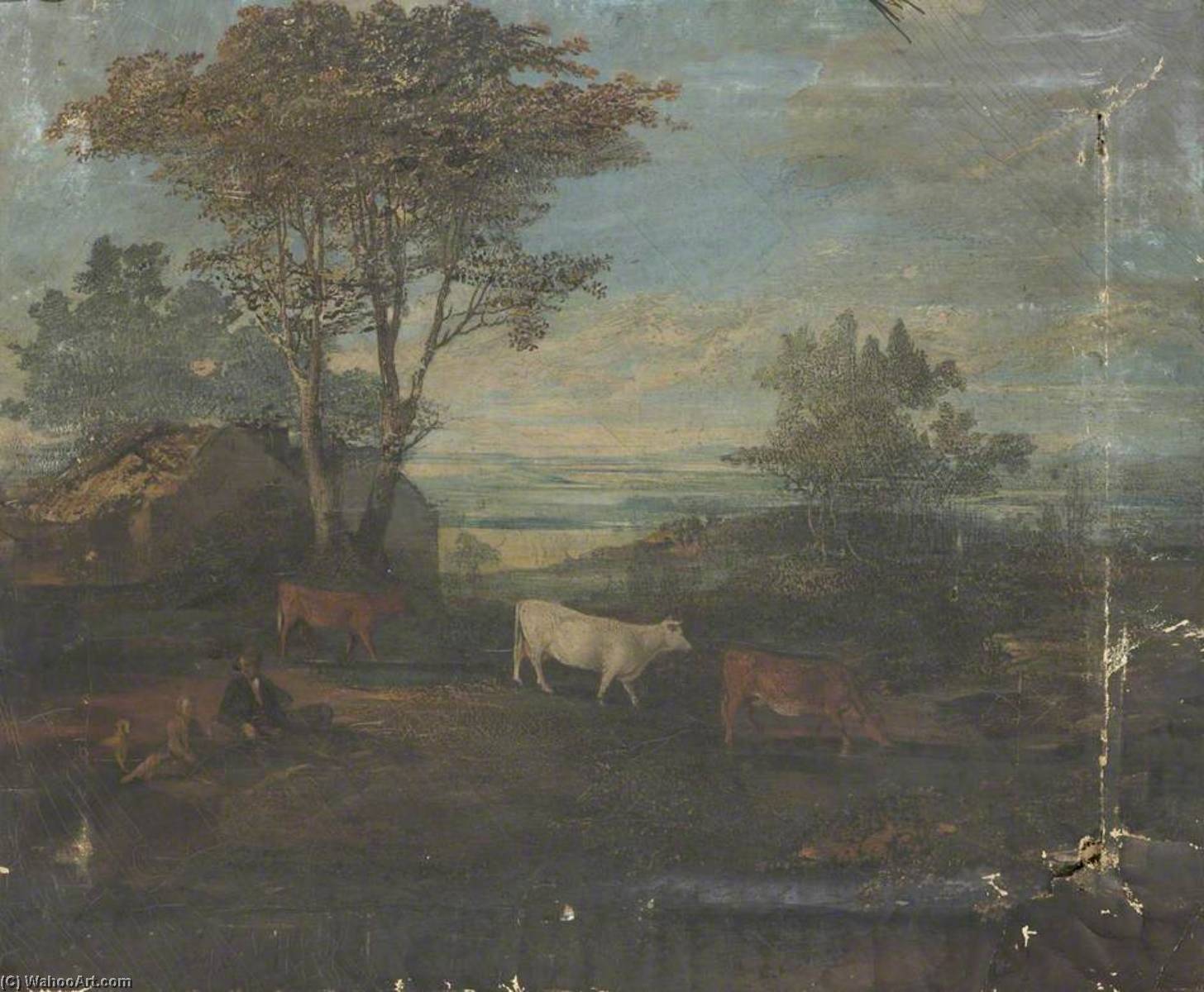 Pastoral Landscape — George Sheffield Senior