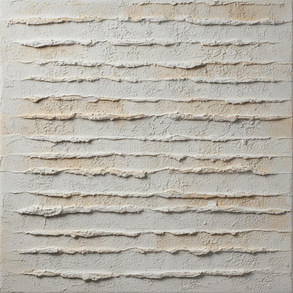 Erosionsrhythmen In Knochen Und Sand: Eine Monumentale Studie Texturierter Sedimente — David Moreau