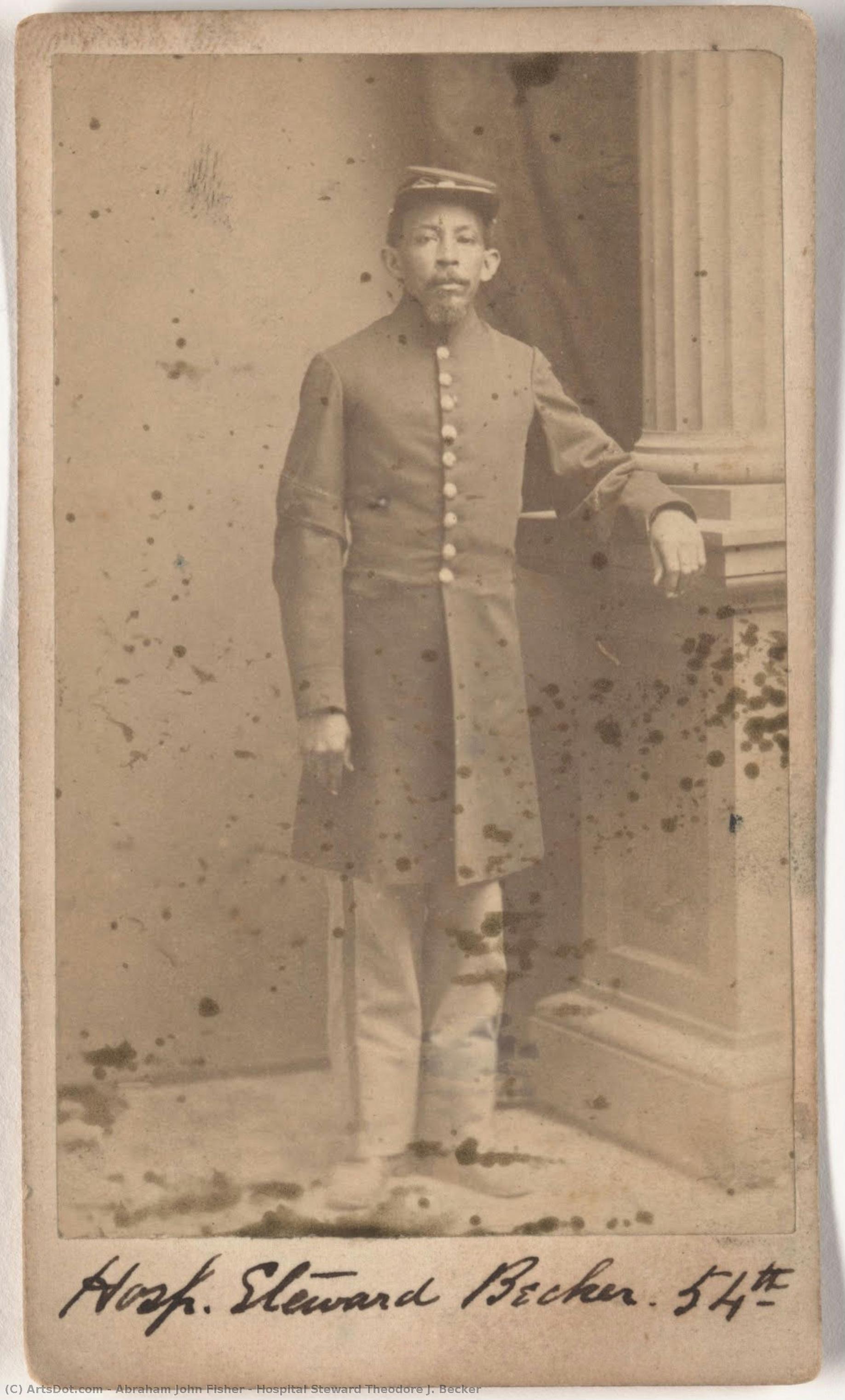 Hospital Steward Theodore J. Becker — Abraham John Fisher