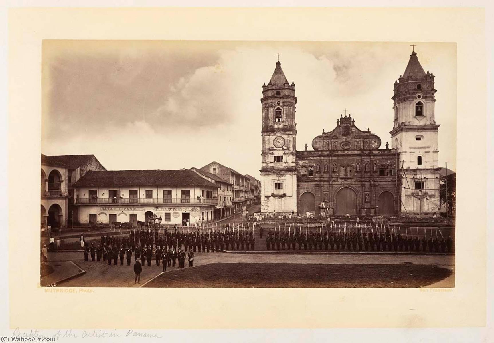 Reception Of The Artist In Panama — Eadweard J Muybridge