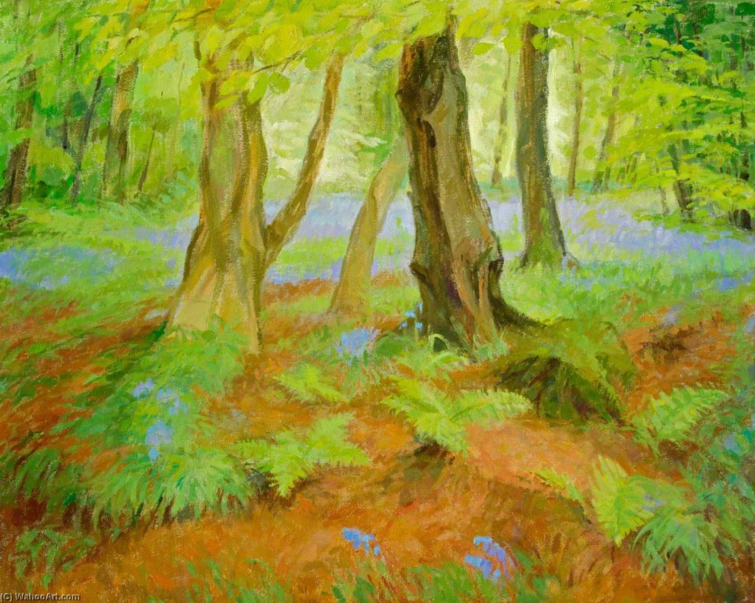 Wenallt Woods (triptych, Centre Panel) — Joan Baker