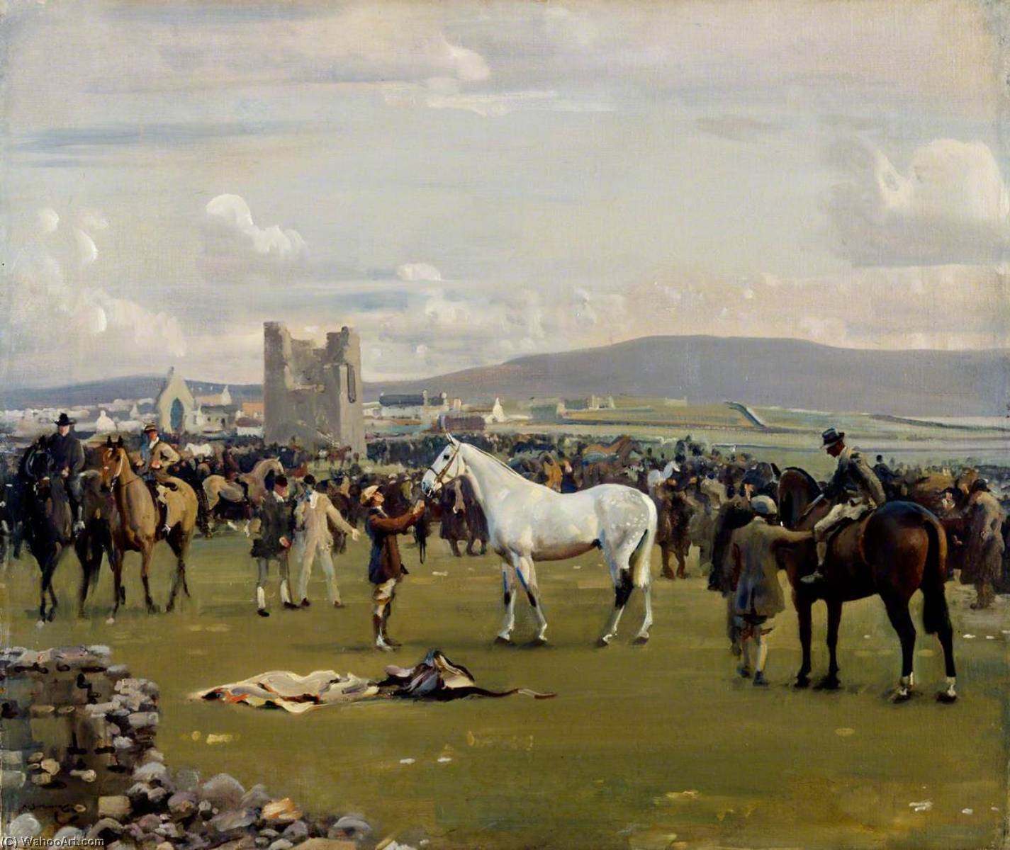 Kilkenny Pferdemarkt — Sir Alfred James Munnings