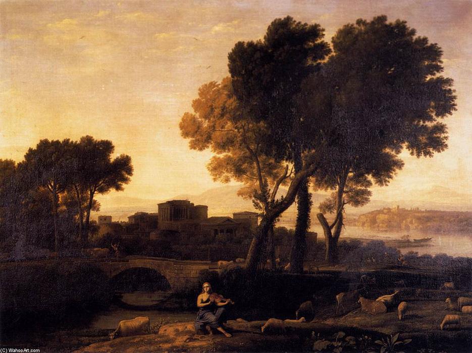 Apollo Guarding The Herds Of Admetus — Claude Lorrain (claude Gellée)