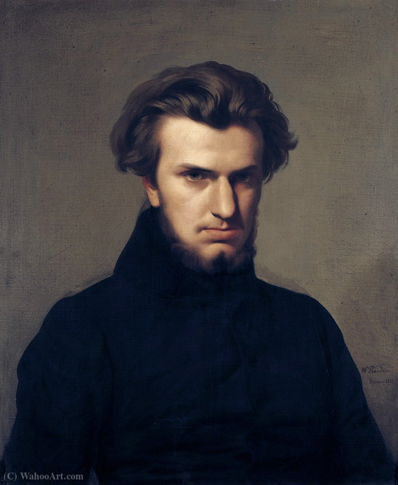 Portrait Of Ambroise Thomas — Jean-hippolyte Flandrin