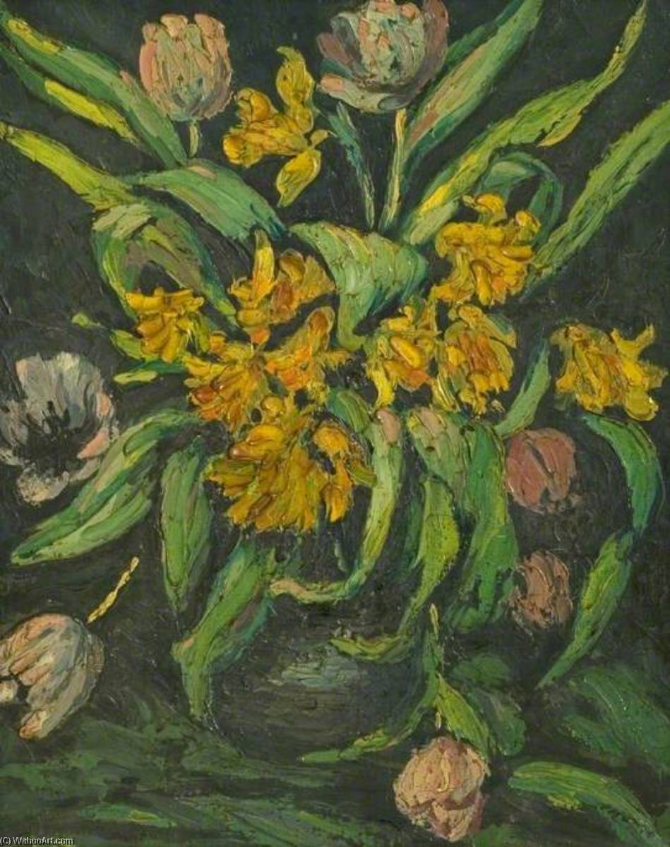 Tulips And Daffodils — William D Moore