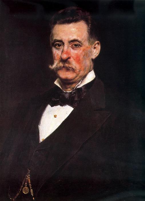 Portrait Of José M. Mellado Chapa — Ignacio Pinazo Camarlench