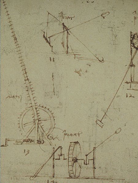 Scala Per Assalto Alle Mura — Leonardo Da Vinci