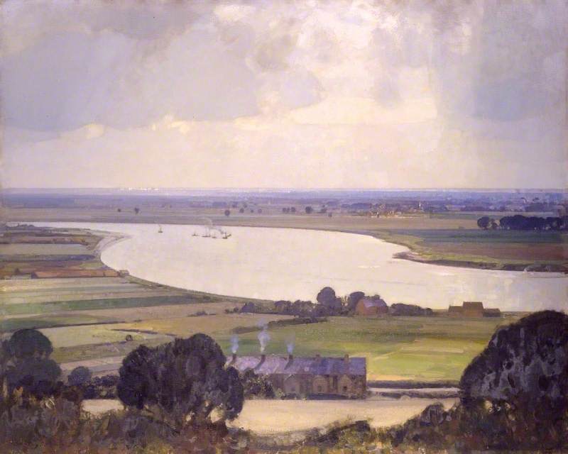 The Smug And Silver Trent — Sir John Alfred Arnesby Brown