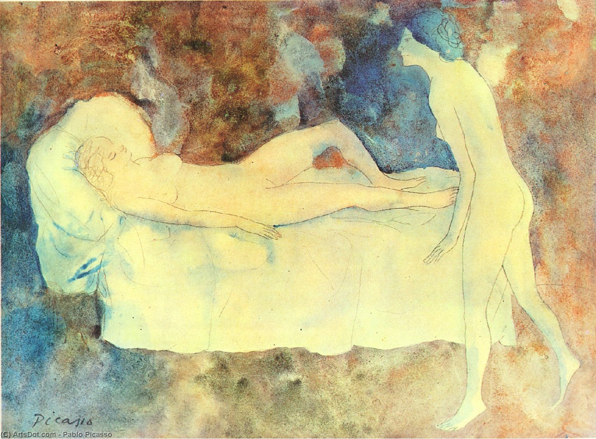 Two Friends — Пабло Пикассо