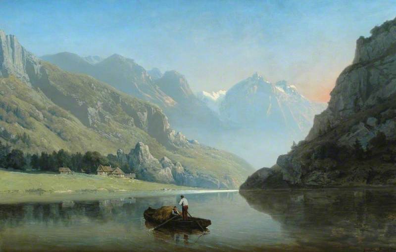 Souvenir Of Savoy, France, Sunrise In The Mountains — Joséphine Bowes