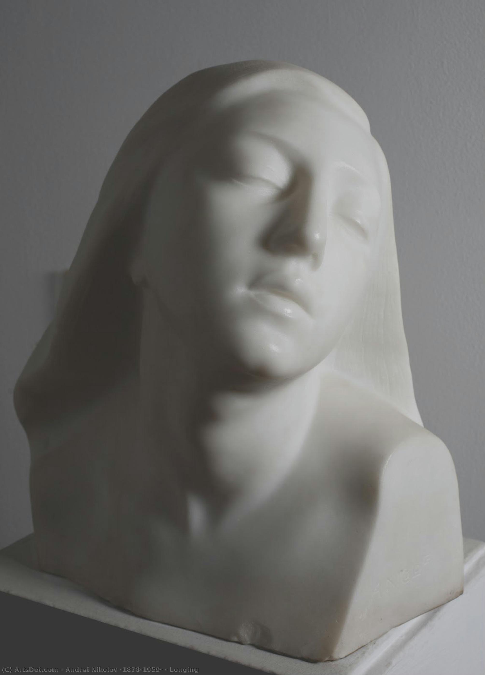 Longing — Andrei Nikolov (1878-1959)