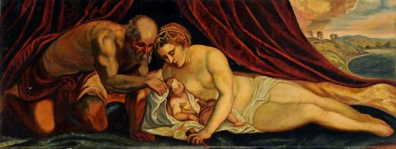 Venus, Vulcan And Cupid (after Jacopo Tintoretto) — John Wharlton Bunney