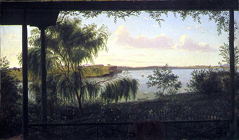 From The Verandah Of Purrumbete — Eugene Von Guérard