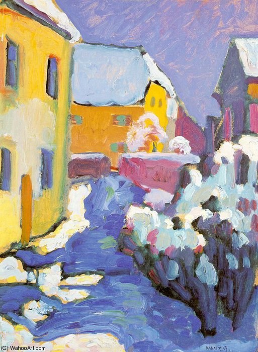Friedhof ^ Vikarhaus In Kochel — Wassily Wassilyevich Kandinsky