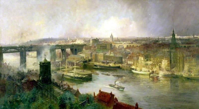 Newcastle Upon Tyne From Gateshead — Niels Møller Lund