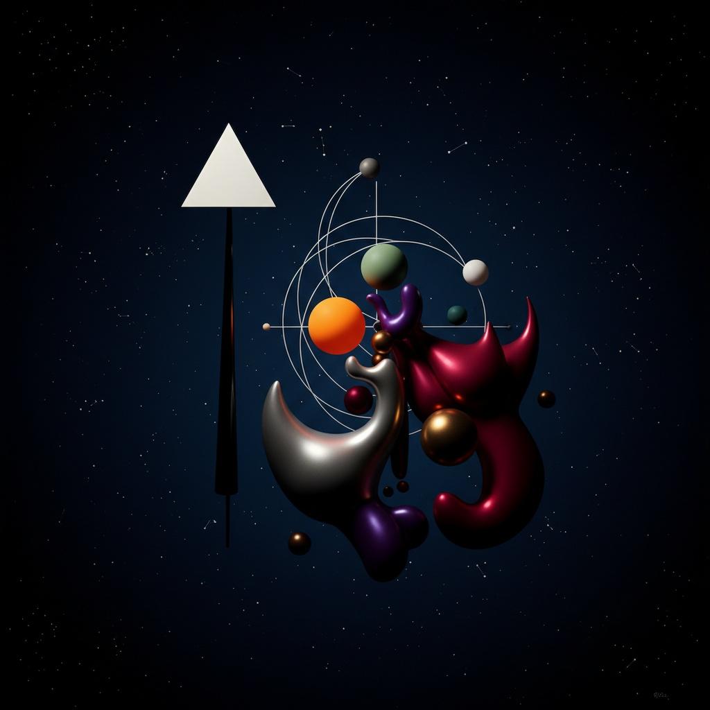 Celestial Equilibrium In The Obsidian Void — Marc Duvallier