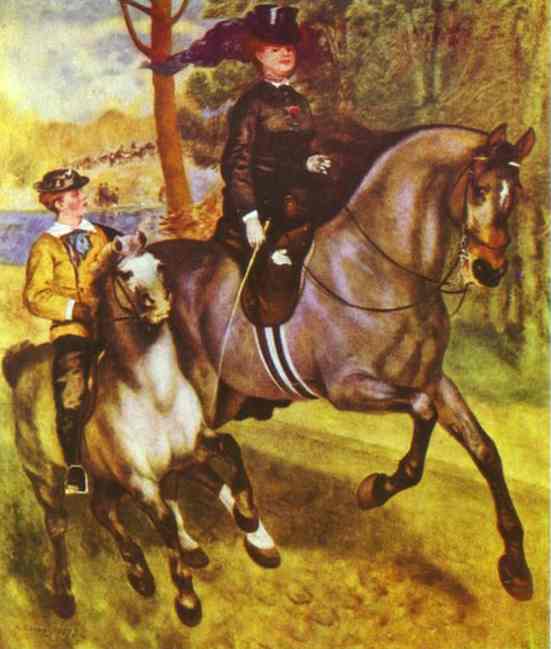 Una Mañana En Los Bosques De Boulogne — Pierre-auguste Renoir