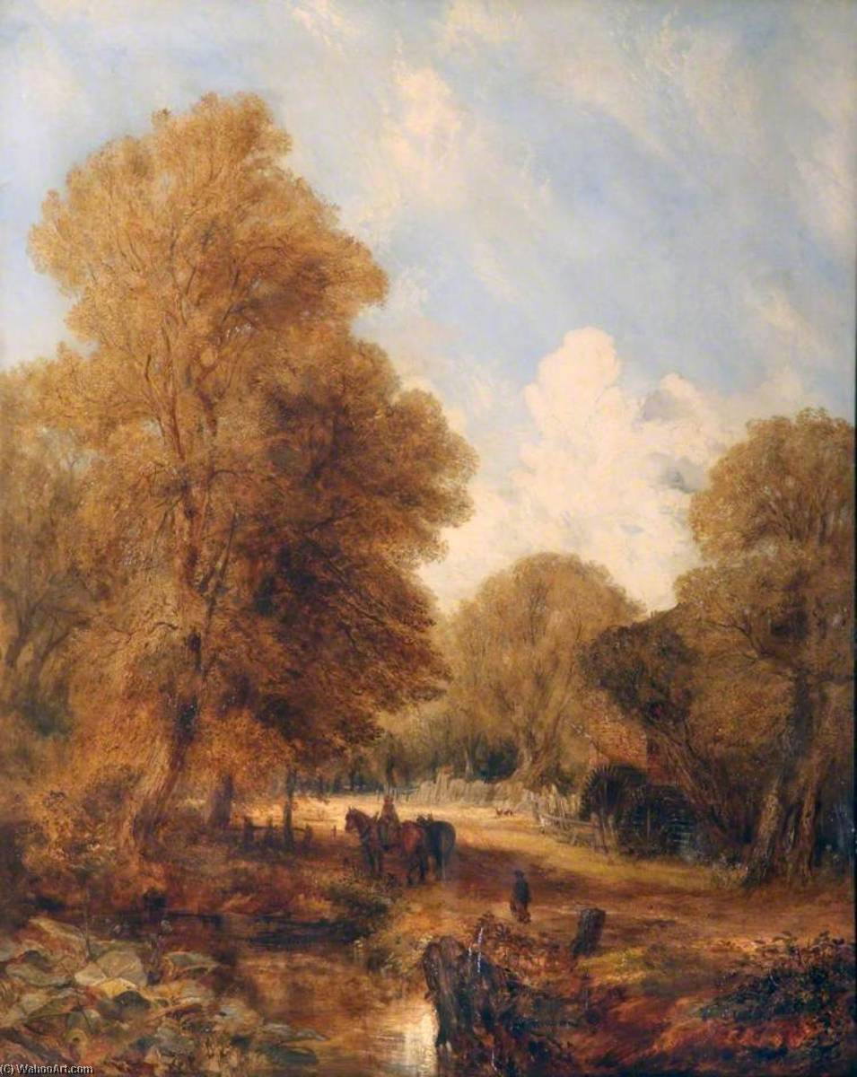 Old Mill Near Rossett — Vilijam Džozef Julijus Sezar Bond