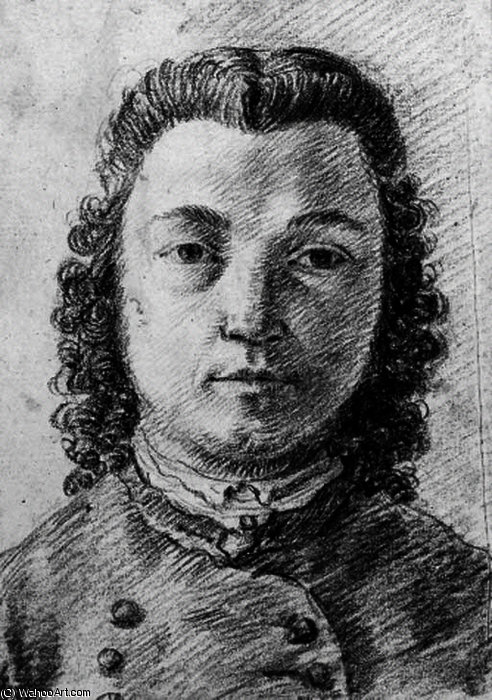 Head Of A Man In A Wig; And Head Of A Boy With A Pipe — Giambattista Tiepolo