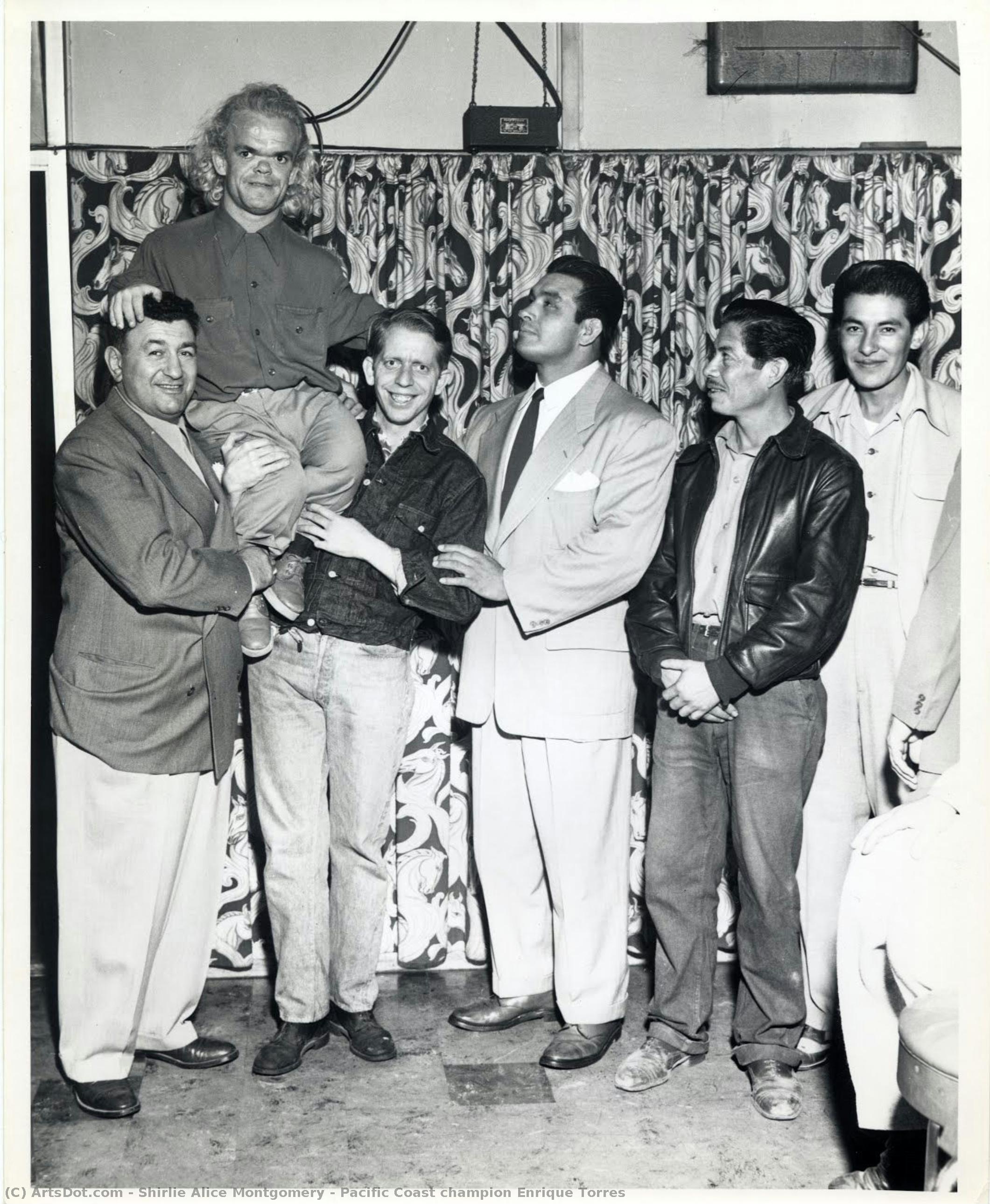 Pacific Coast Champion Enrique Torres — Shirlie Alice Montgomery