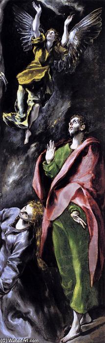 The Crucifixion (detail) — El Greco