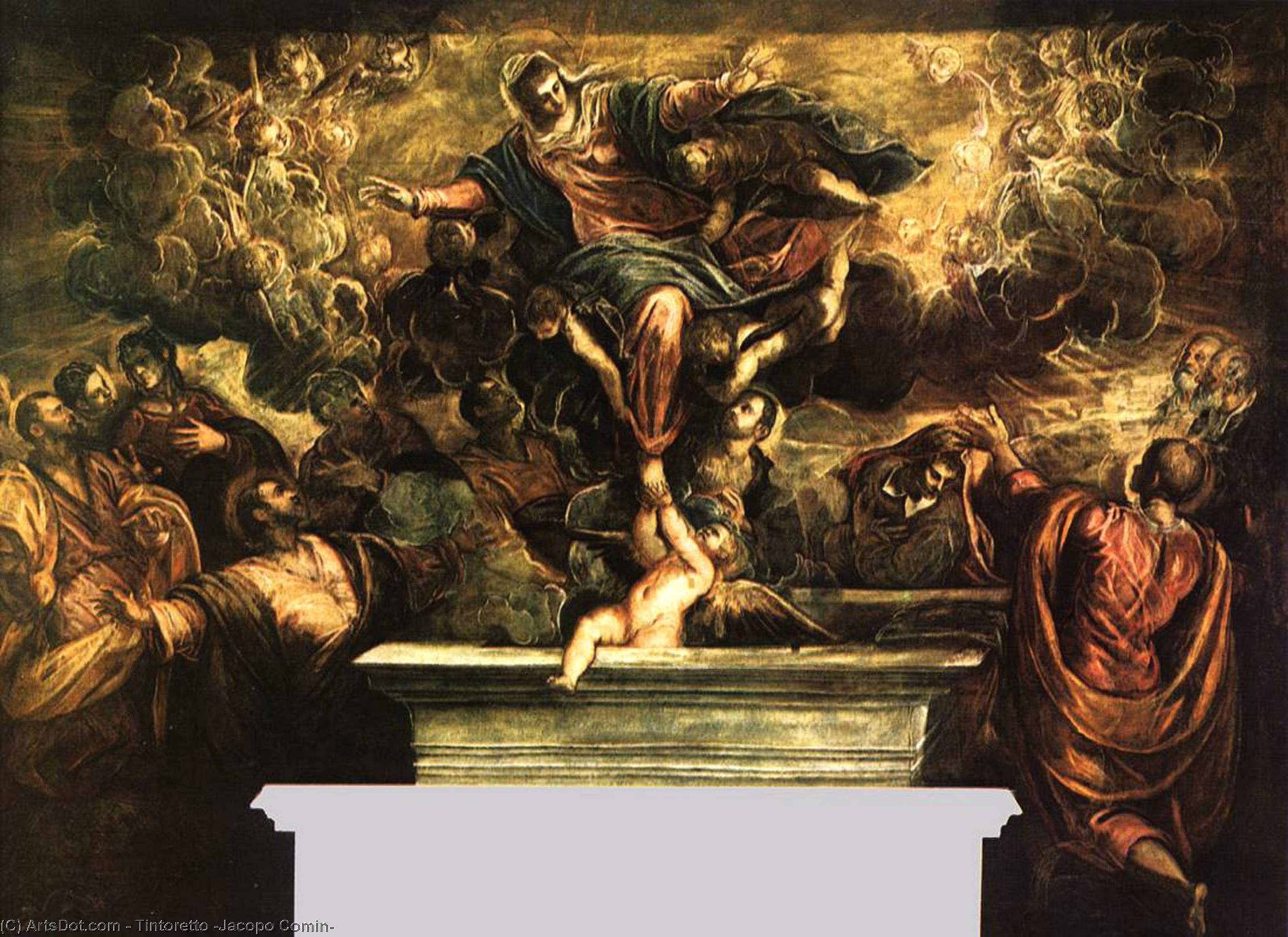 The Assumption Of The Virgin — Tintoreto