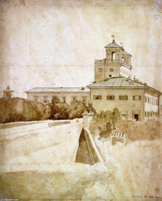 View Of The Villa Medici — Jean-auguste-dominique Ingres