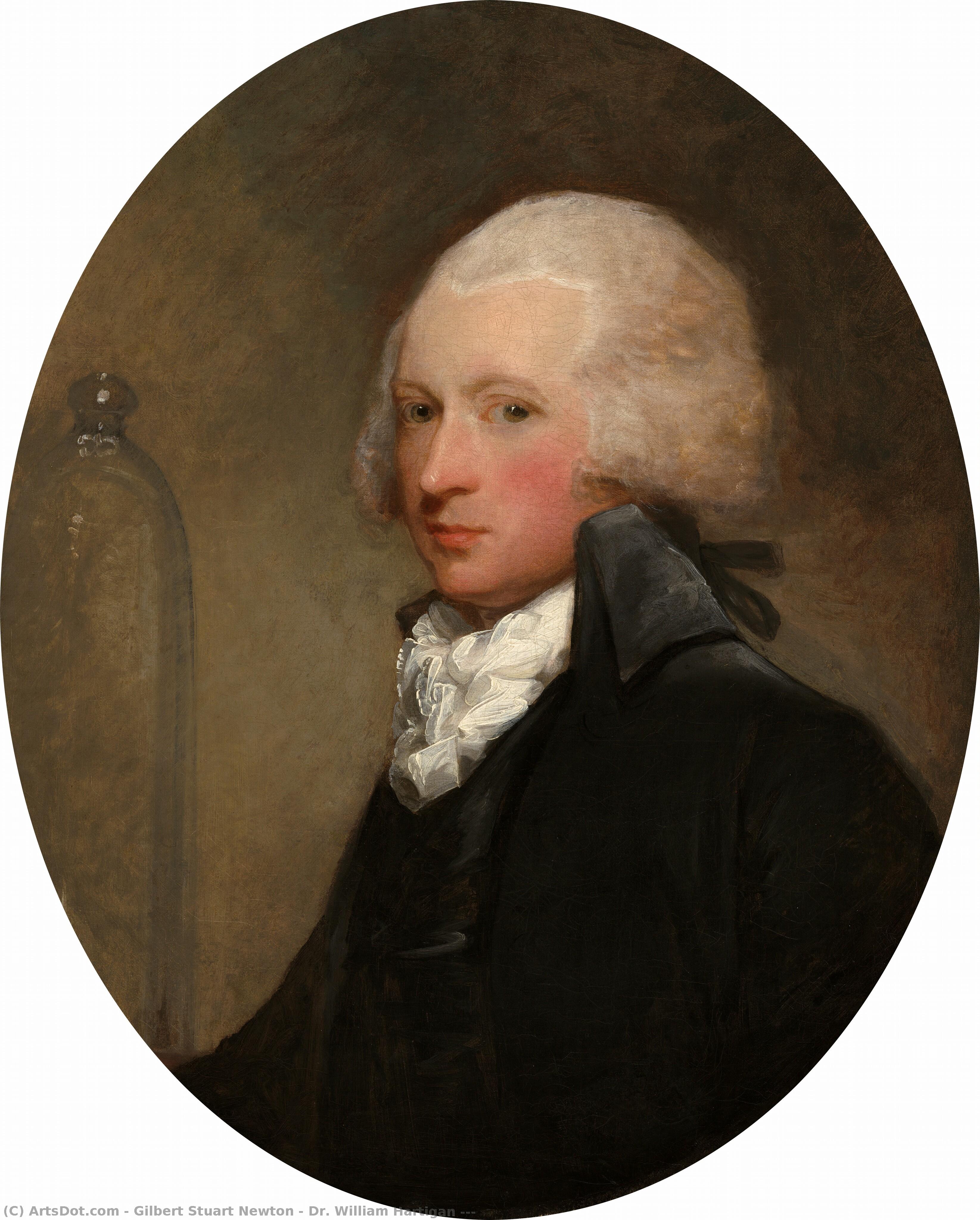 Dr. William Hartigan (?) — Gilbert Stuart Newton