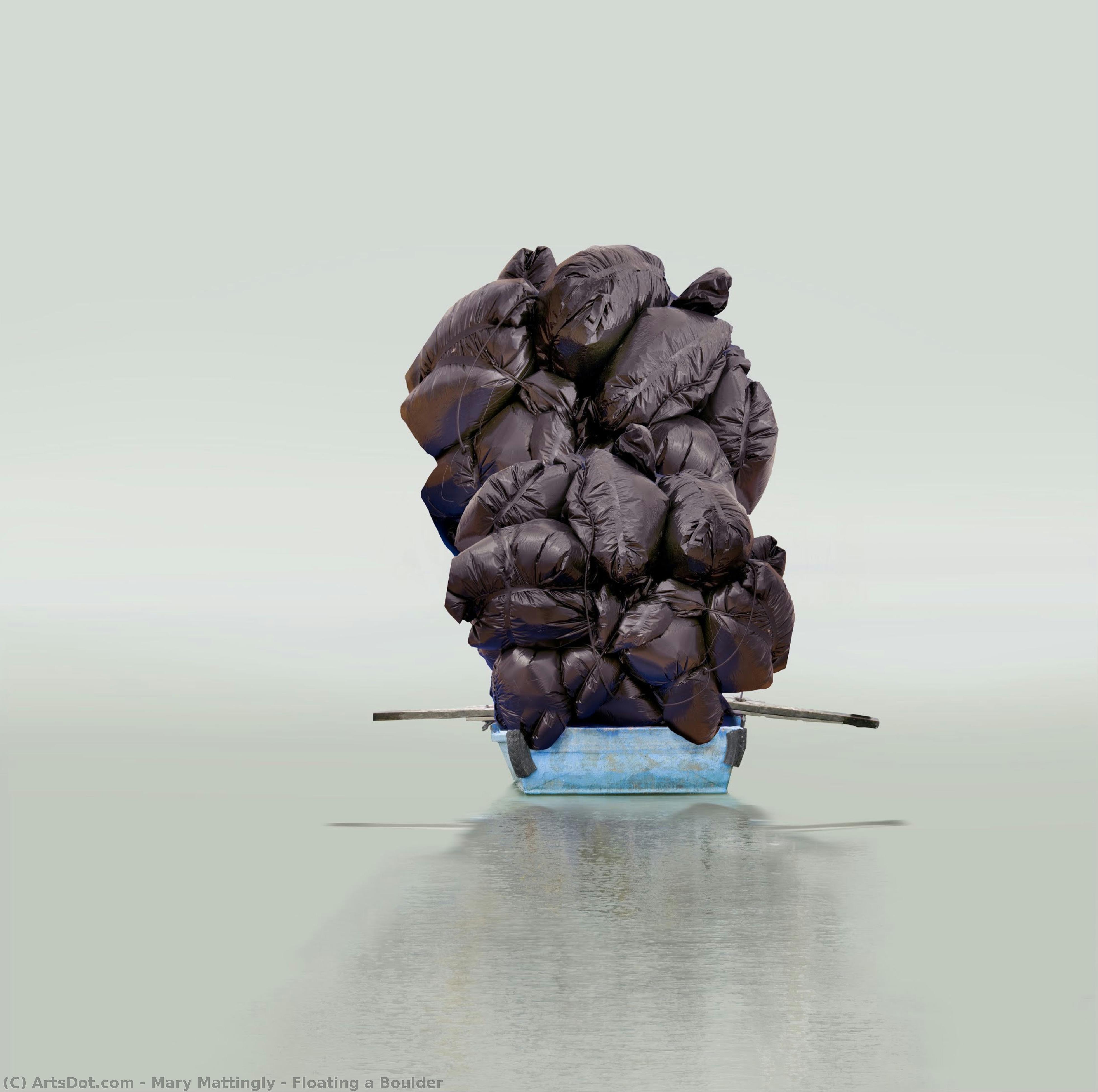 Floating A Boulder — Mary Mattingly