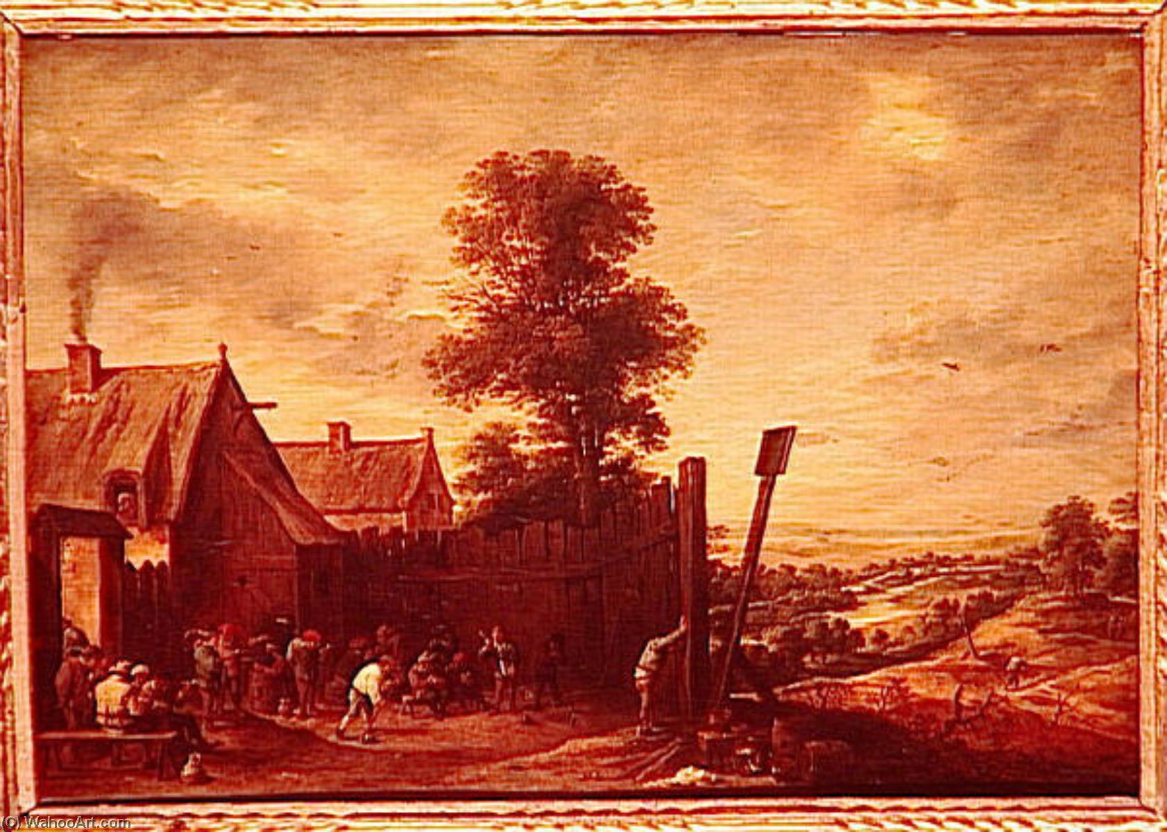 Les Joueurs De Hoquet — David Teniers Der Jüngere