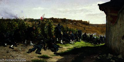 The Tirailleurs De La Seine — Etienne Prosper Berne Bellecour