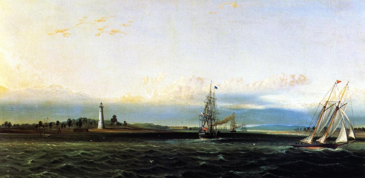 The Mouth Of The Savannah River At Cockspur Island — James Edward Buttersworth