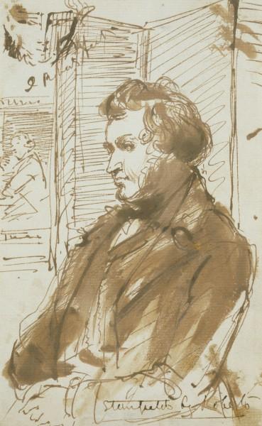 Portrait Of Clarkson Stanfield — David Roberts