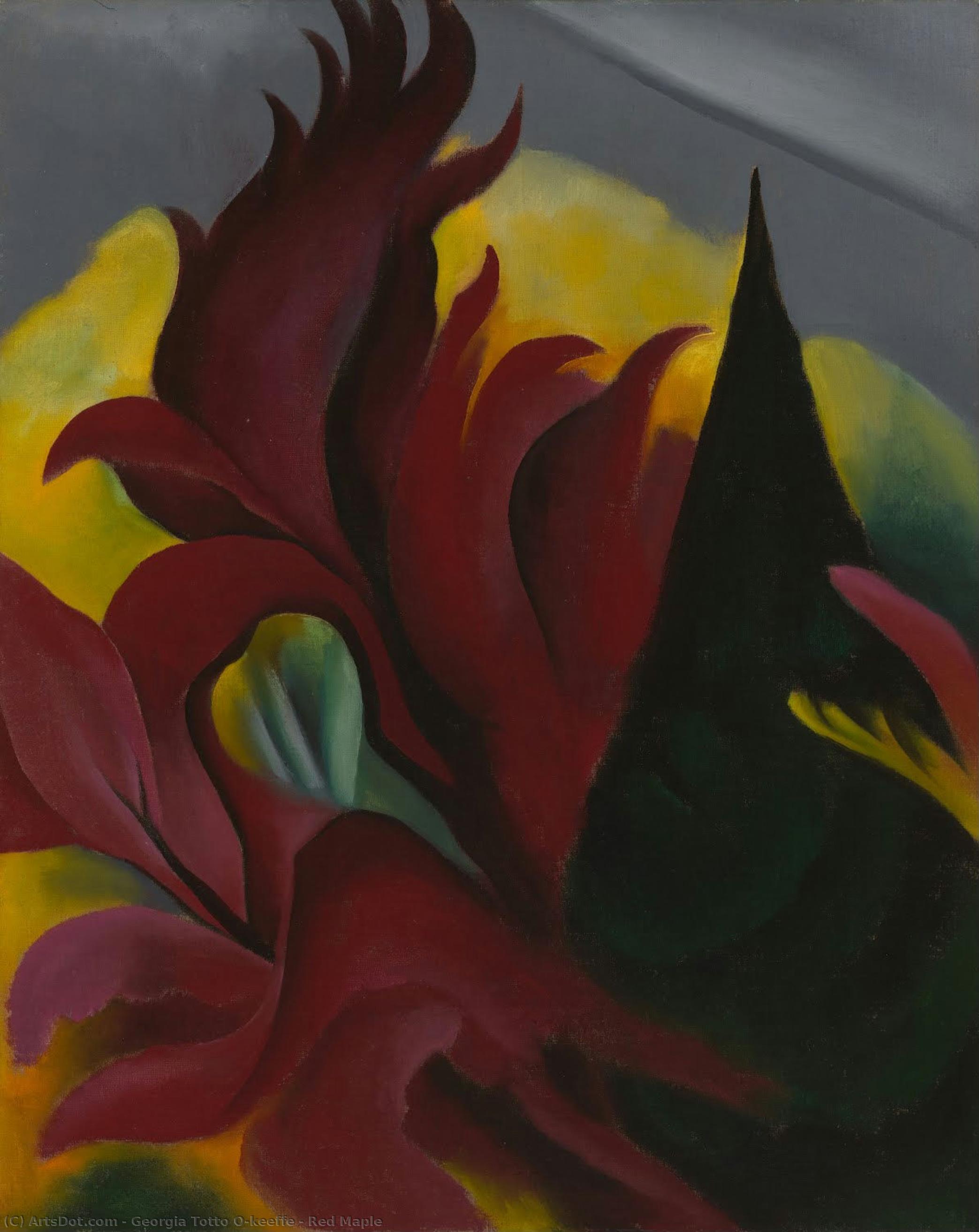 Red Maple — Джорджия О’кифф
