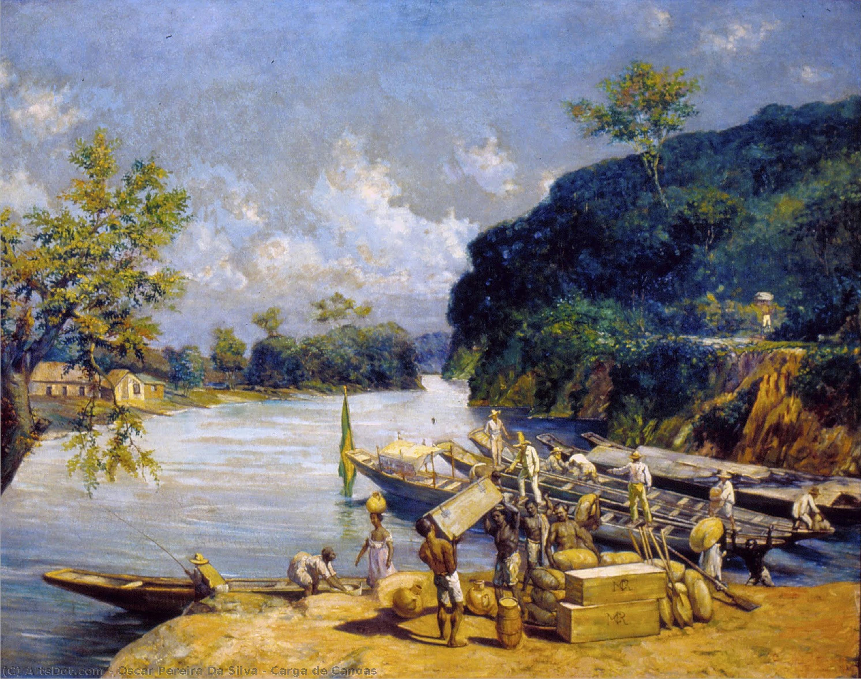 Carga De Canoas — Оскар Перейра Да Силва