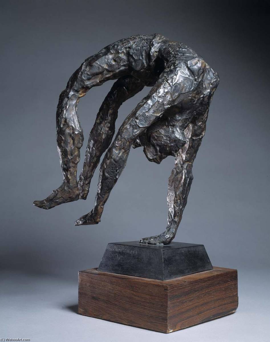 Handstand, 4 — Chaim Gross