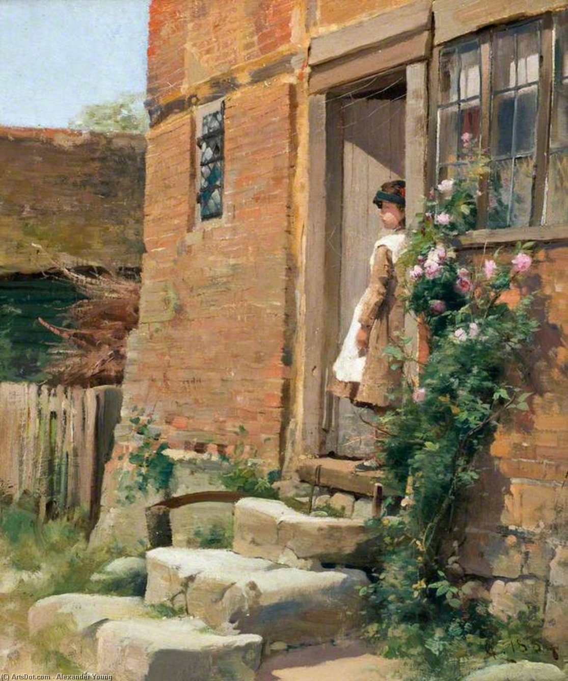 The Cottage Door — Alexander Young