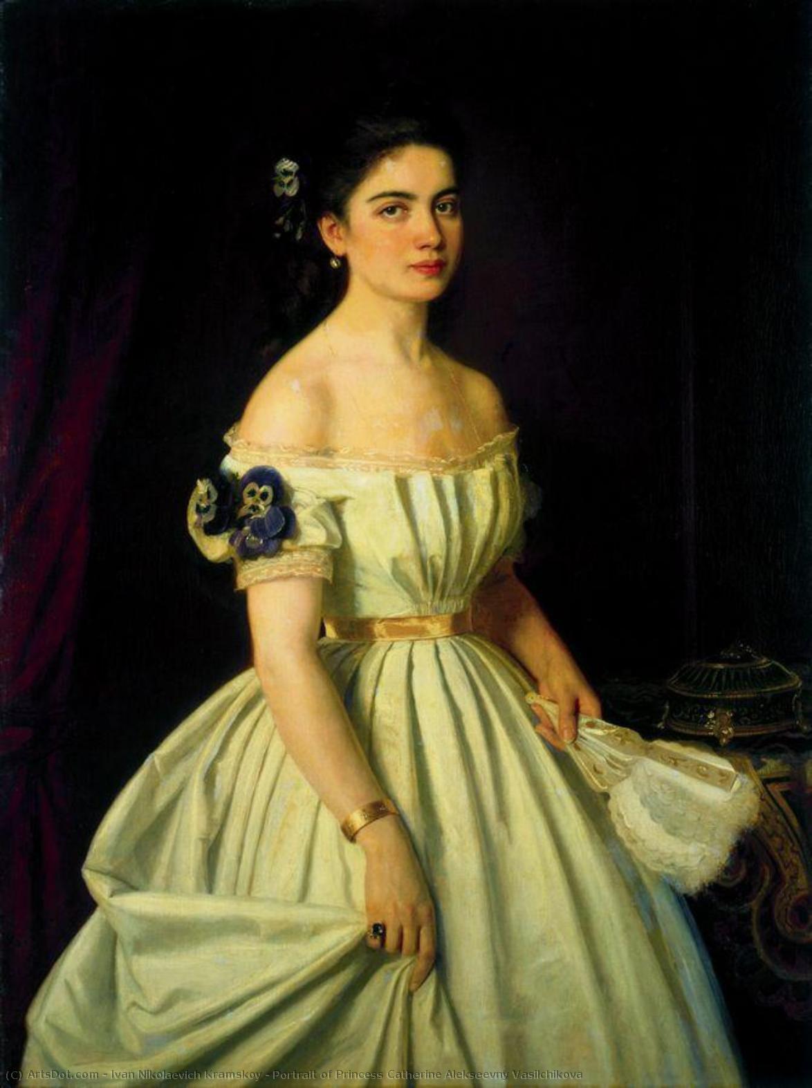 Portrait Of Princess Catherine Alekseevny Vasilchikova — Ivan Nikolaevič Kramskoj