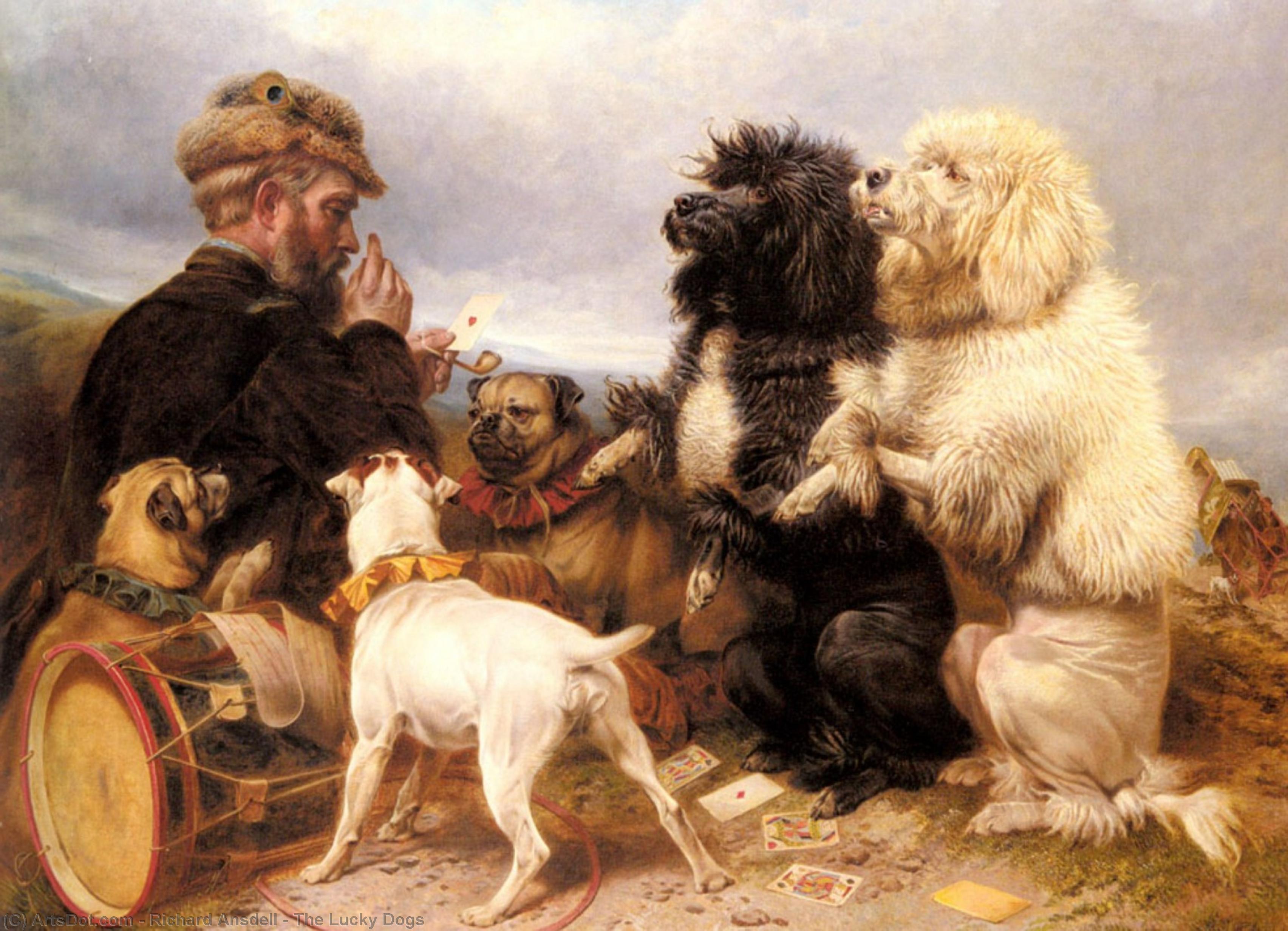 The Lucky Dogs — Richard Ansdell