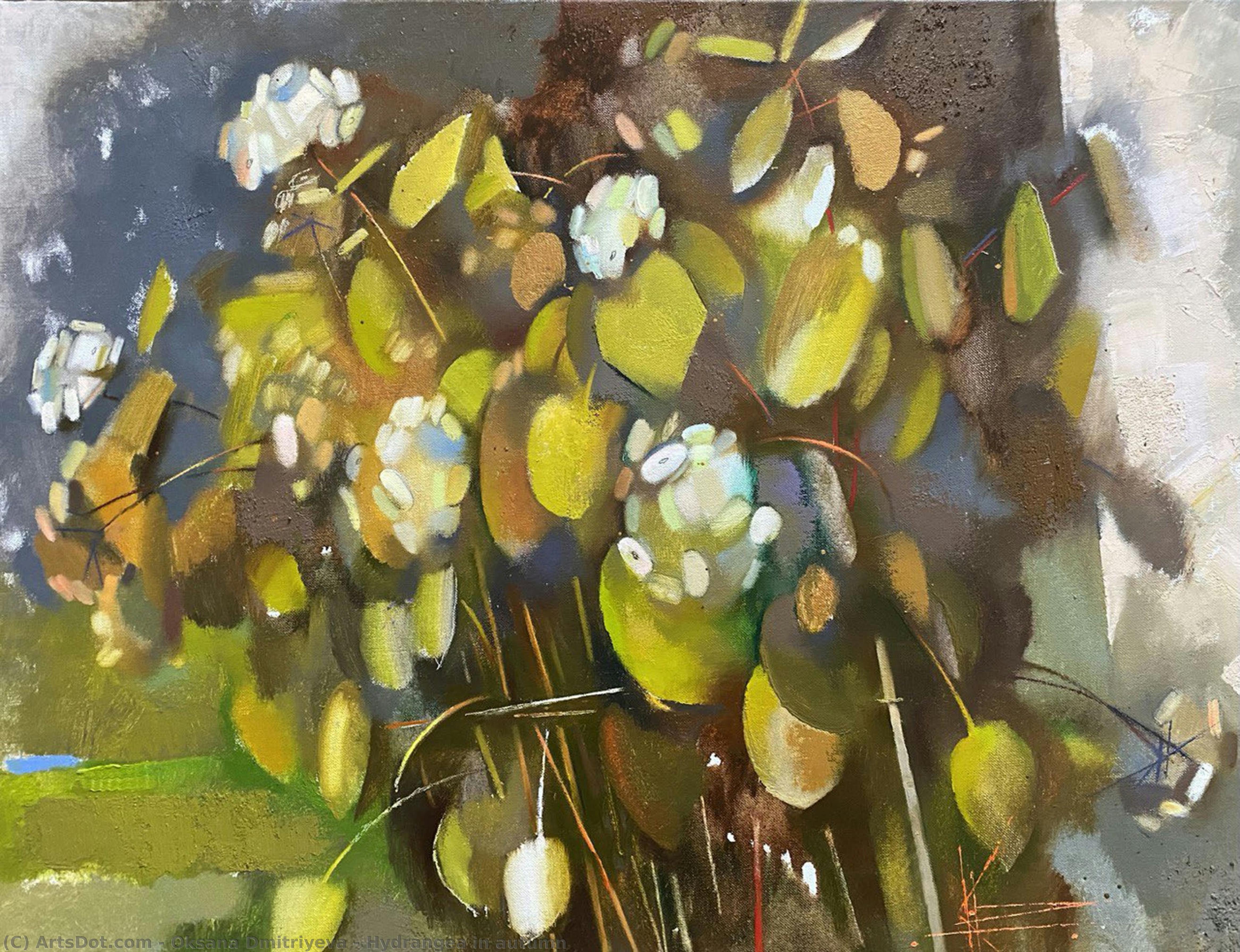 Hydrangea In Autumn — Oksana Dmitriyeva