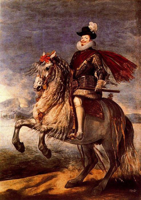 Felipe Iii A Caballo — Diego Velázquez