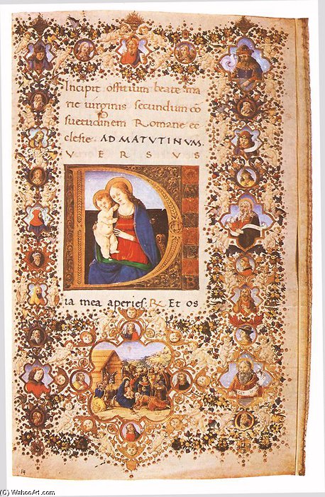 Prayer Book Of Lorenzo De' Medici_2 — Francesco Di Antonio Del Chierico